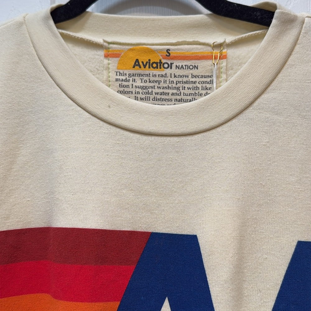 NWT AVIATOR NATION SWEATSHIRT - Picture 2 of 4